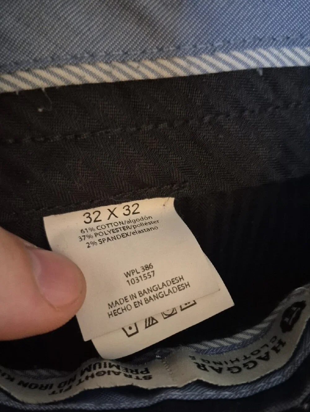 Haggar tailored straight